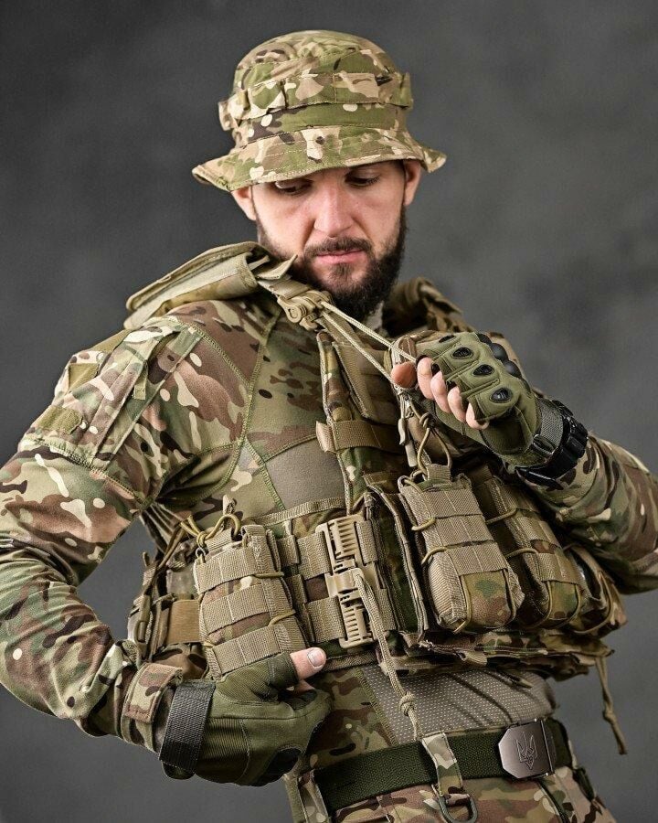 Pratik Hücum Yeleği MULTİCAM KAMUFLAJ