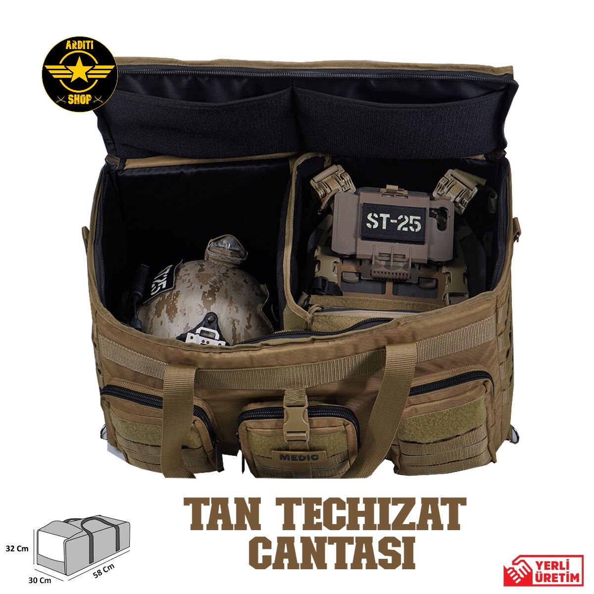 Teçhizat, Poligon Çantası 60 Lt