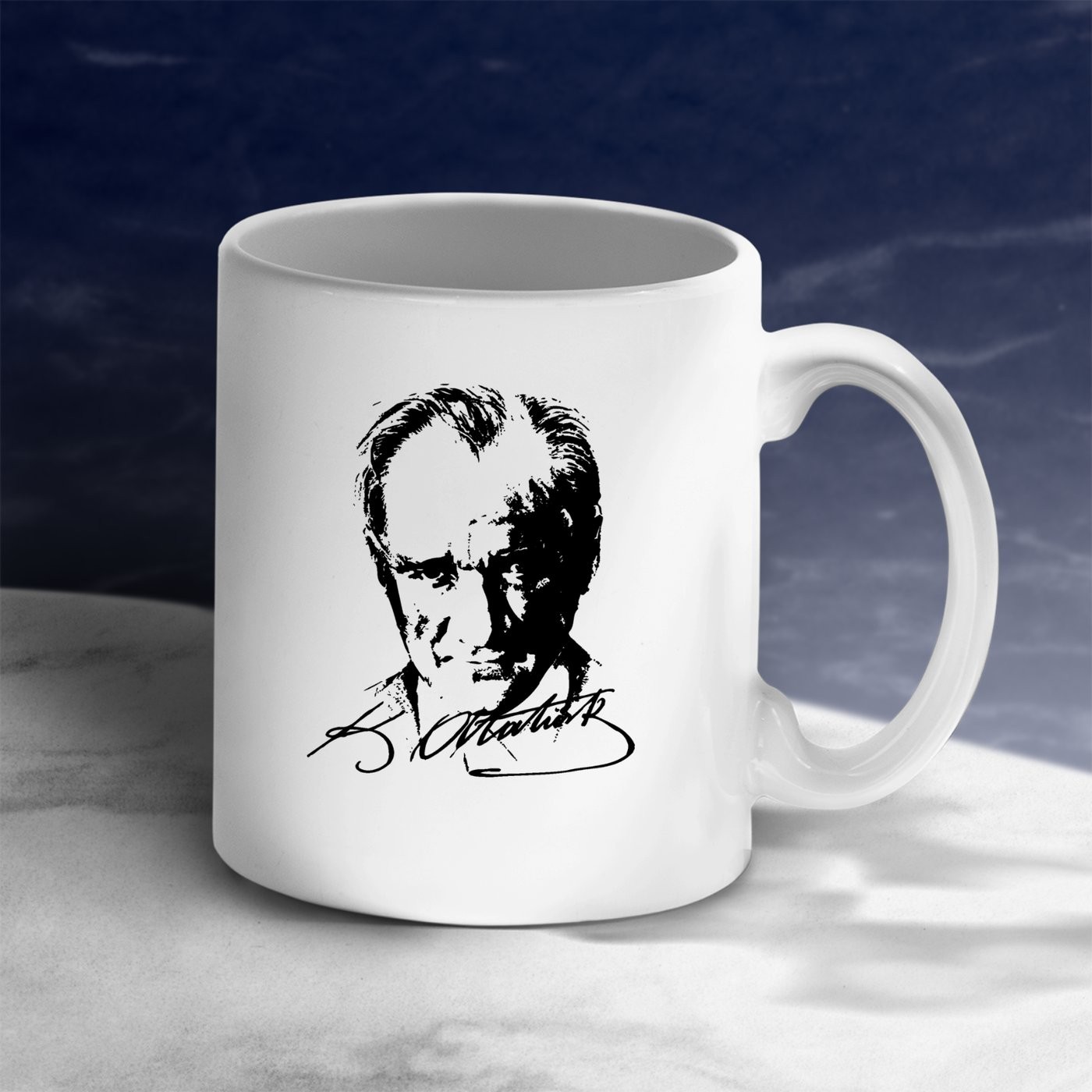 ATATÜRK PORTRE İMZA Kupa