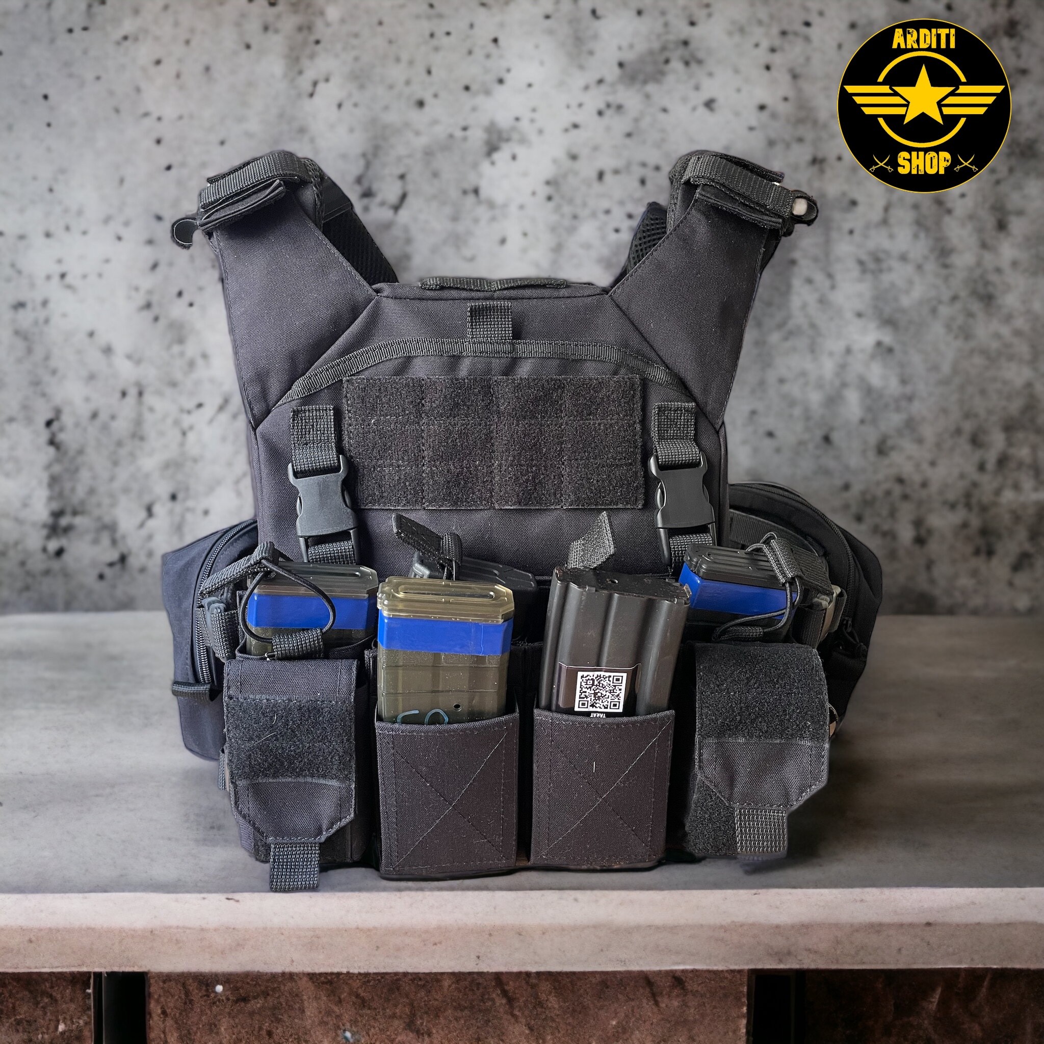 Warrior RPC PCR Recon Plate Carrier Combo with Pathfinder Chest Rig Hücum Yeleği