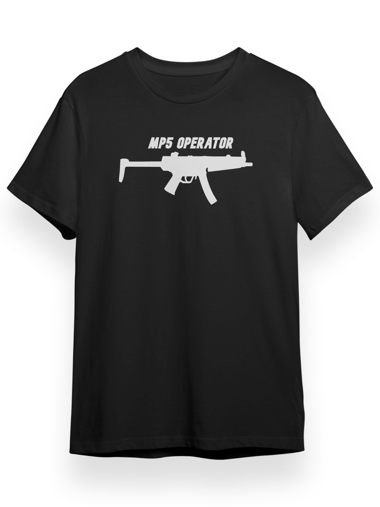 MP5 OPERATOR Beyaz Tshirt Ön