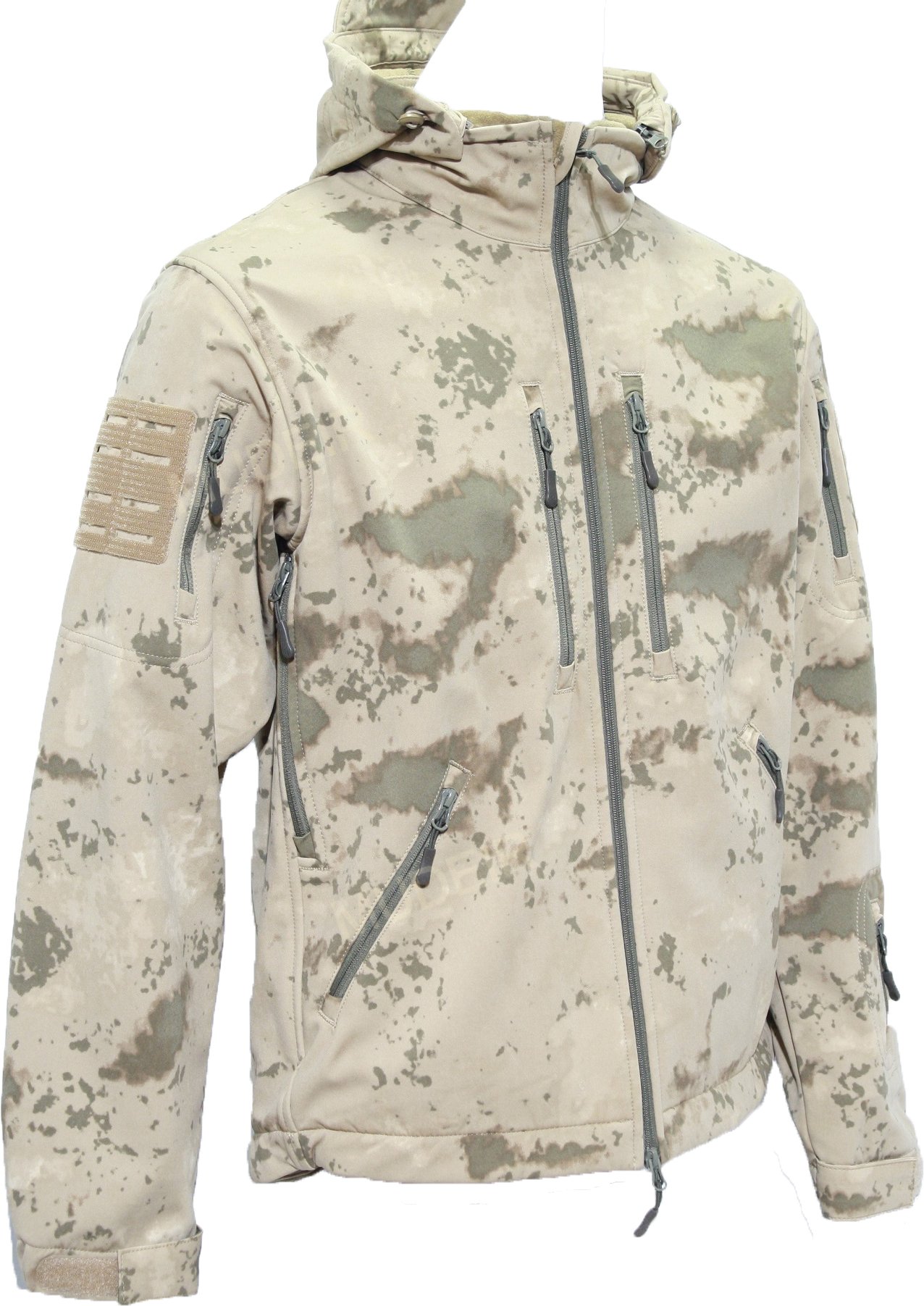 MUDEİR MONT SOFTSHELL BATUR JANDARMA KAMUFLAJ