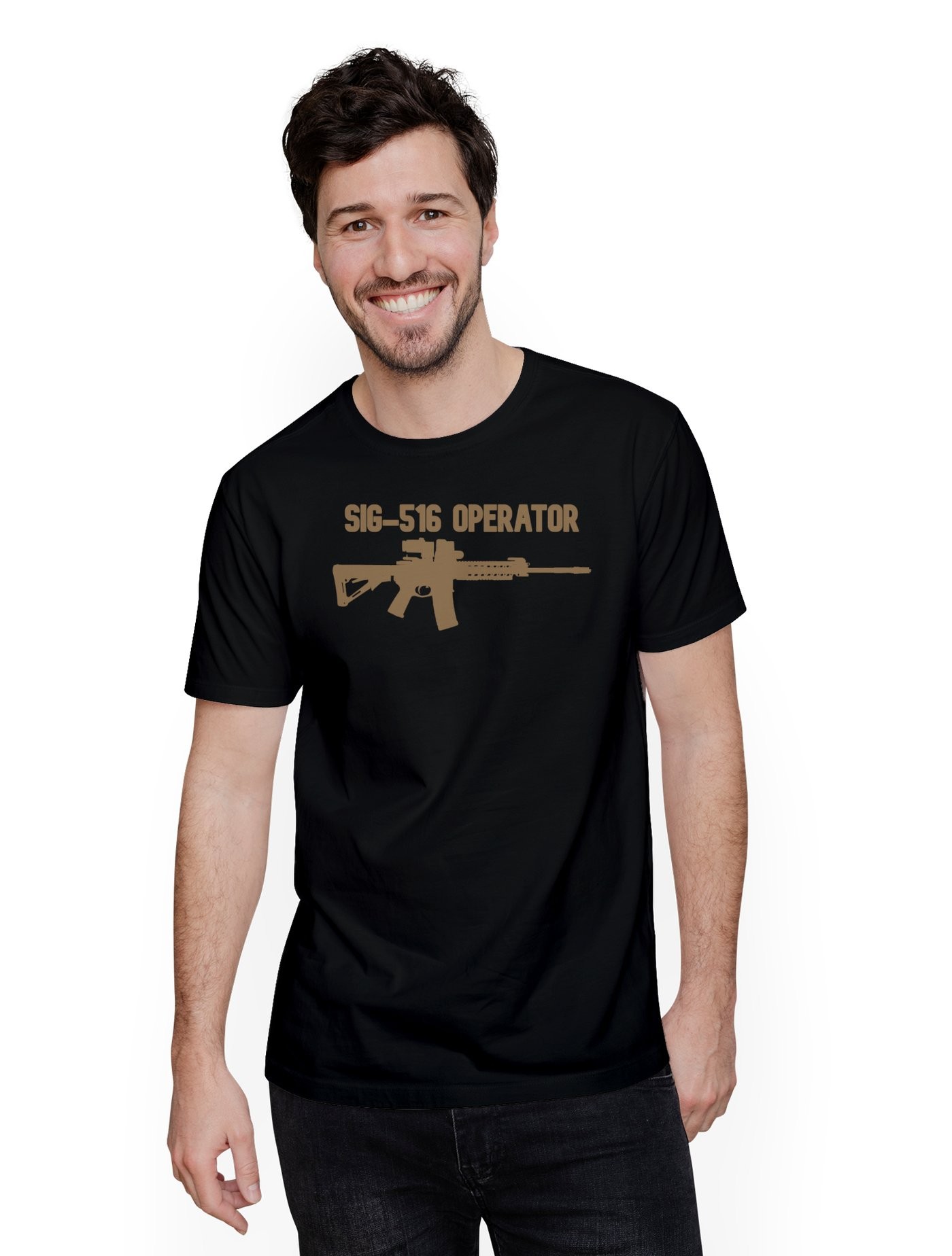 SİG516 OPERATOR TAN Tshirt Ön