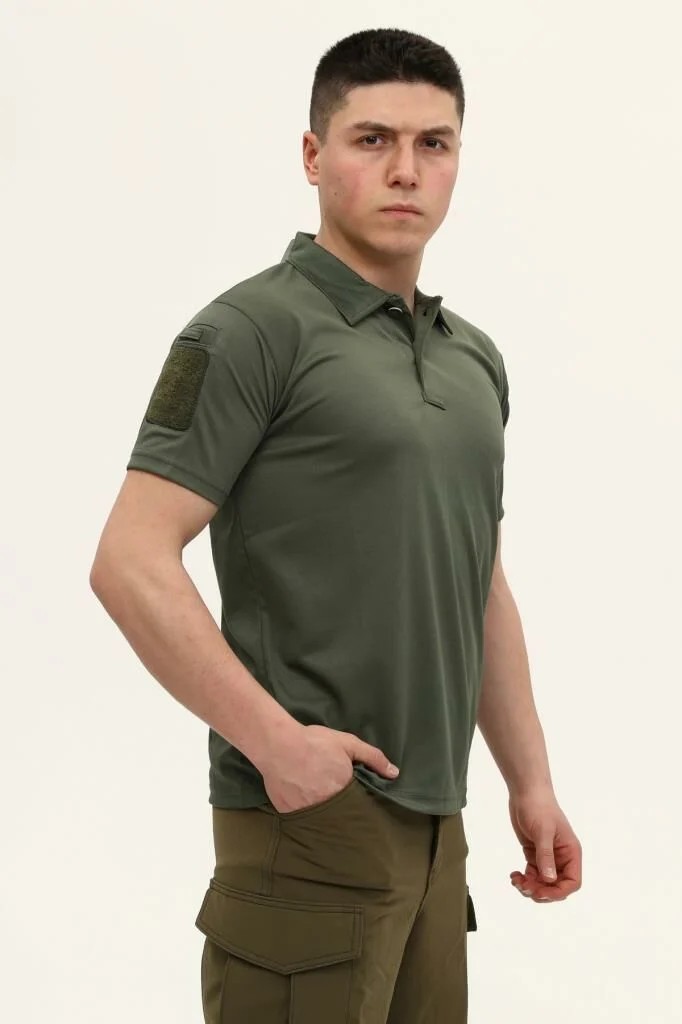 Single Sword Regular Fit Polo Yaka Kısa Kollu Erkek Tişört Yazlık