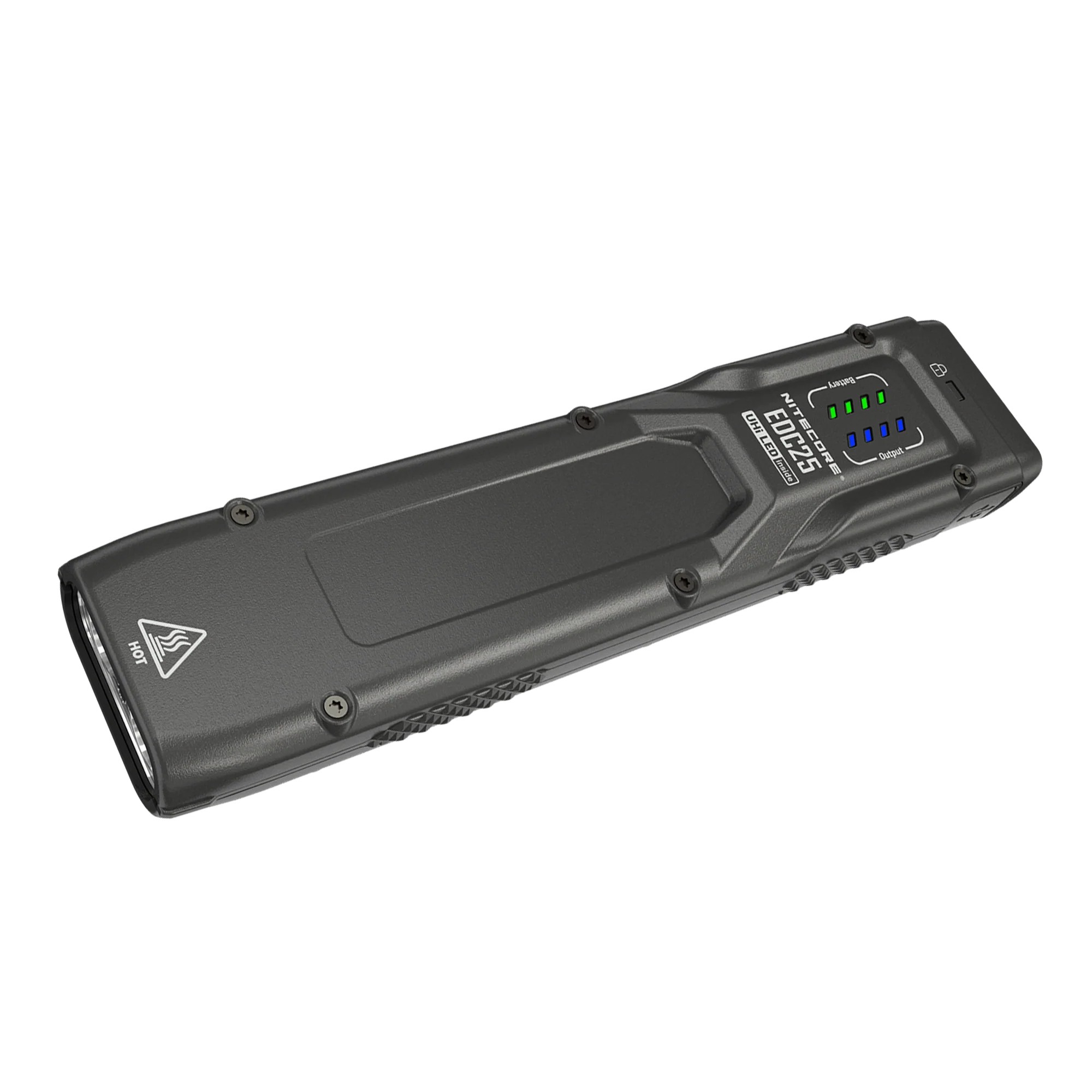 Nitecore EDC25 – 3000 Lümen USB-C Şarjlı Kompakt EDC El Feneri | NiteLab UHi 20 LED, 328 Metre Menzil, 55 Saat Çalışma Süresi