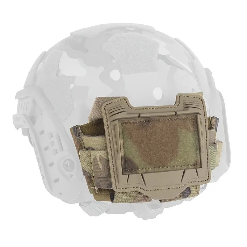 Taktik Kask Uyumlu PVS-31 Batarya Kutusu & Aksesuar Modülü Multicam Kamuflaj