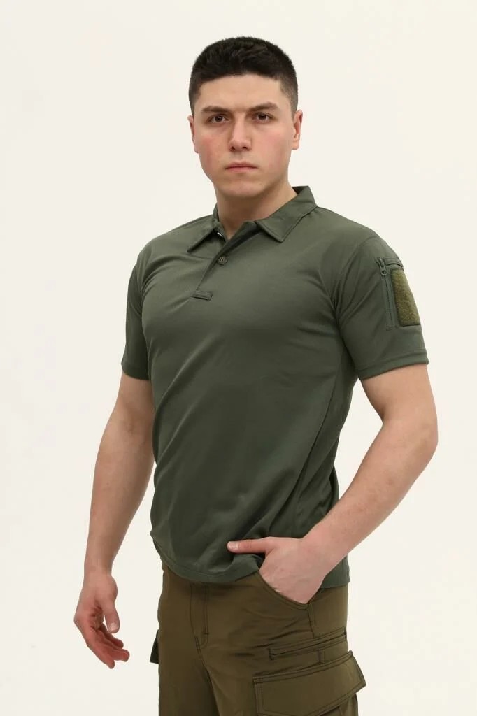 Single Sword Regular Fit Polo Yaka Kısa Kollu Erkek Tişört Yazlık