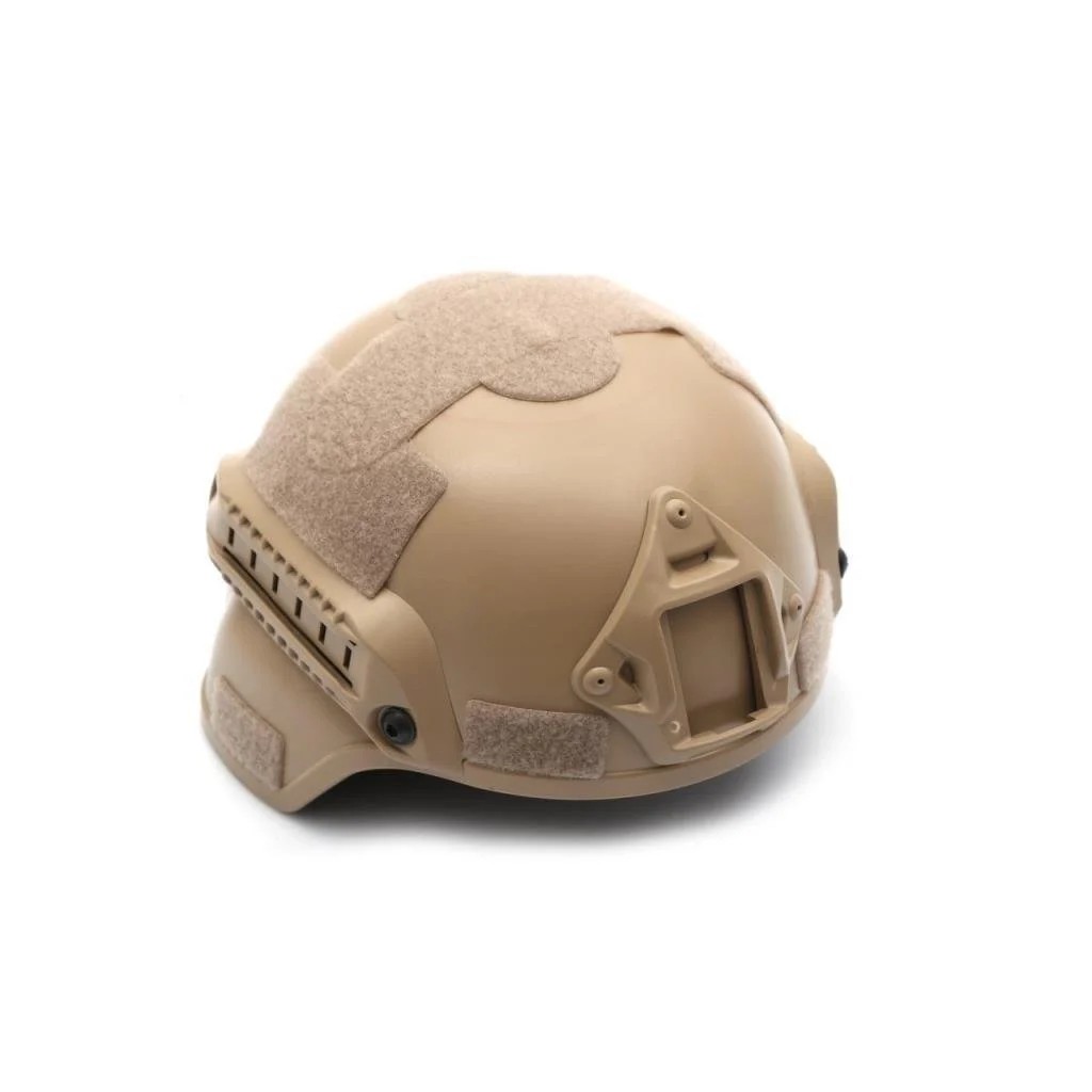 Tactical Airsoft Kompozit Başlık, Koruyucu Kask - TAN