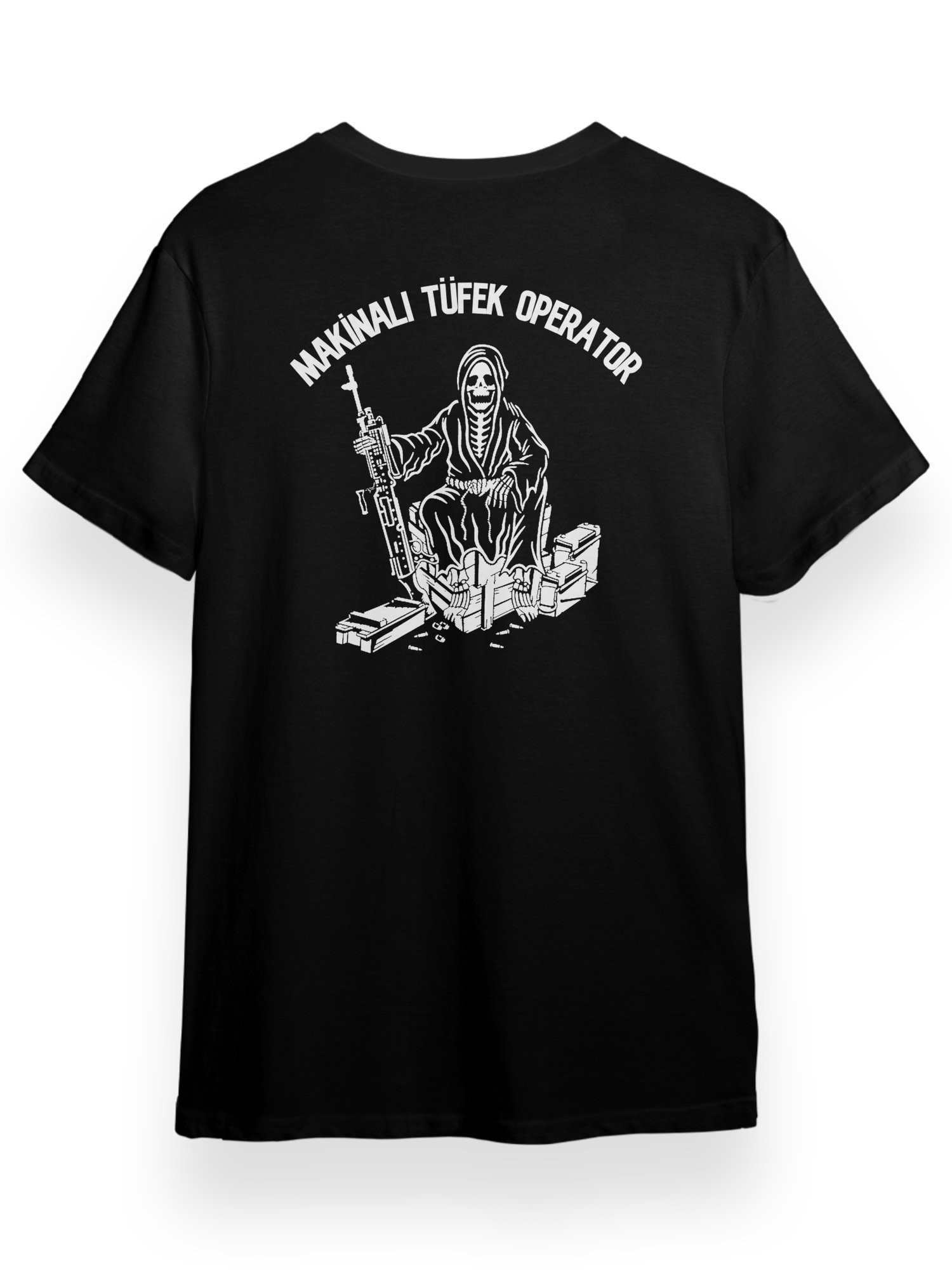 MAKİNALI TÜFEK OPERATOR Tshirt Arka
