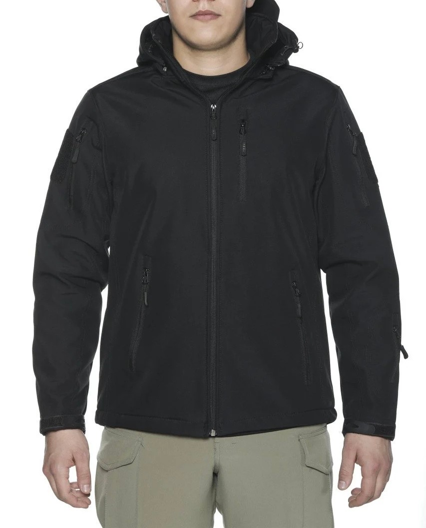 Askeri Tactical Softshell Polar Mont Siyah