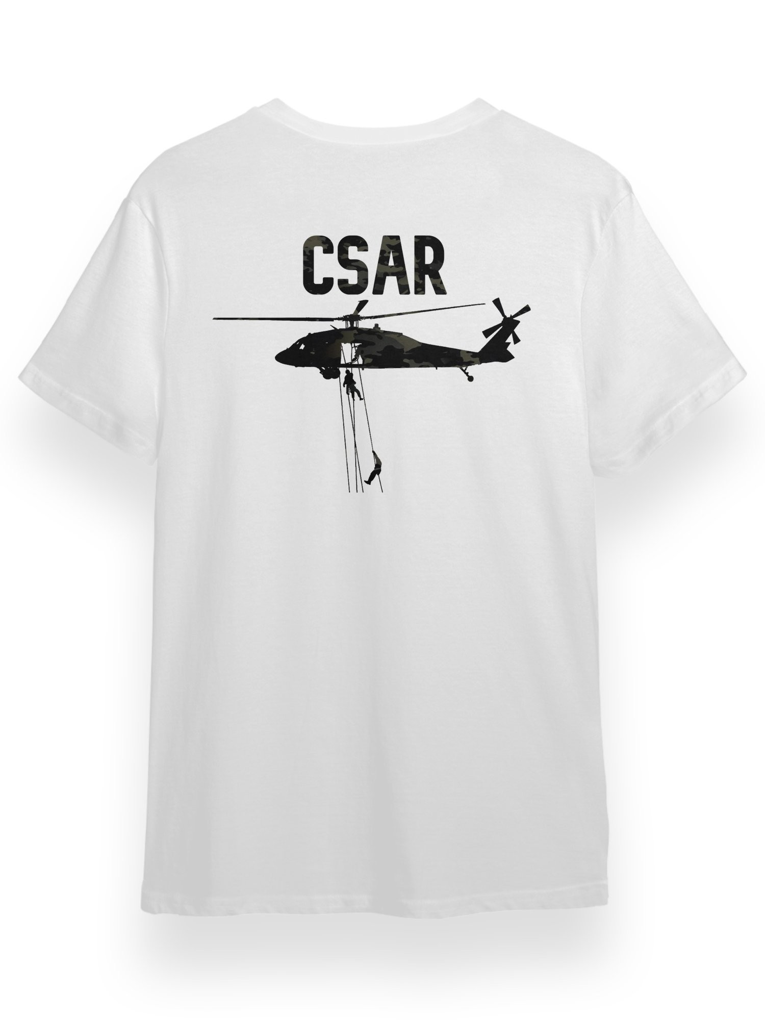 COMBAT SEARCH AND RESCUE BLACK MULTİCAM KAmuflaj Tshirt