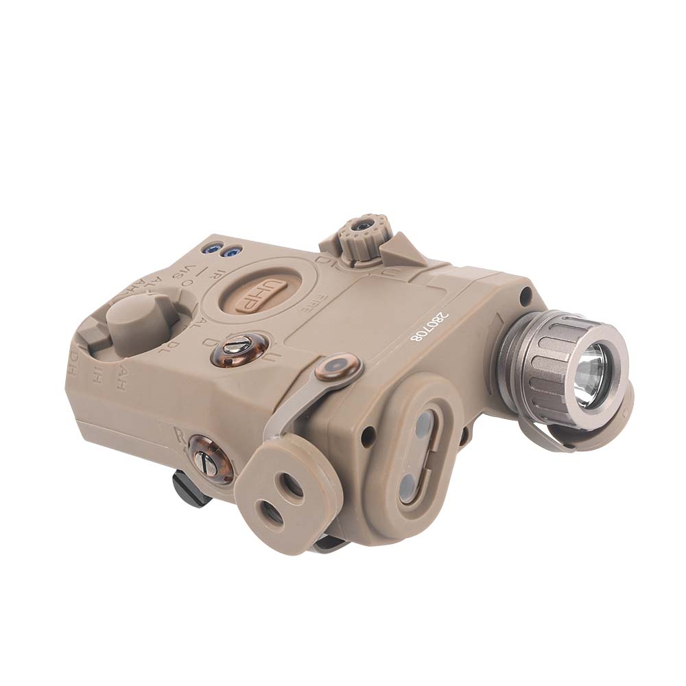 LA-5C UHP PEQ-15 (Kırmızı / IR Lazer) IR Aydınlatıcılı – Dark Earth Tan