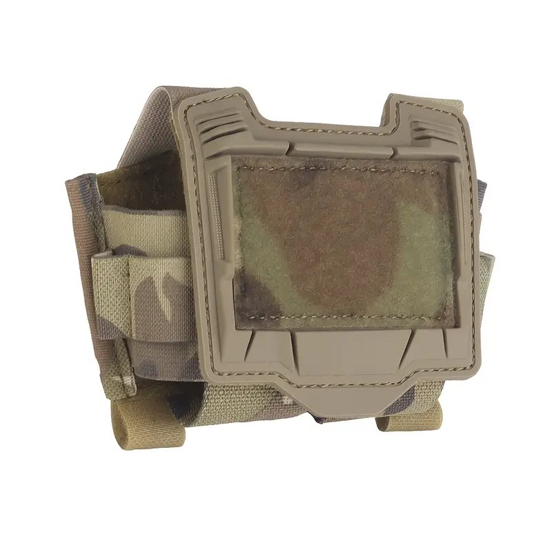 Taktik Kask Uyumlu PVS-31 Batarya Kutusu & Aksesuar Modülü Multicam Kamuflaj
