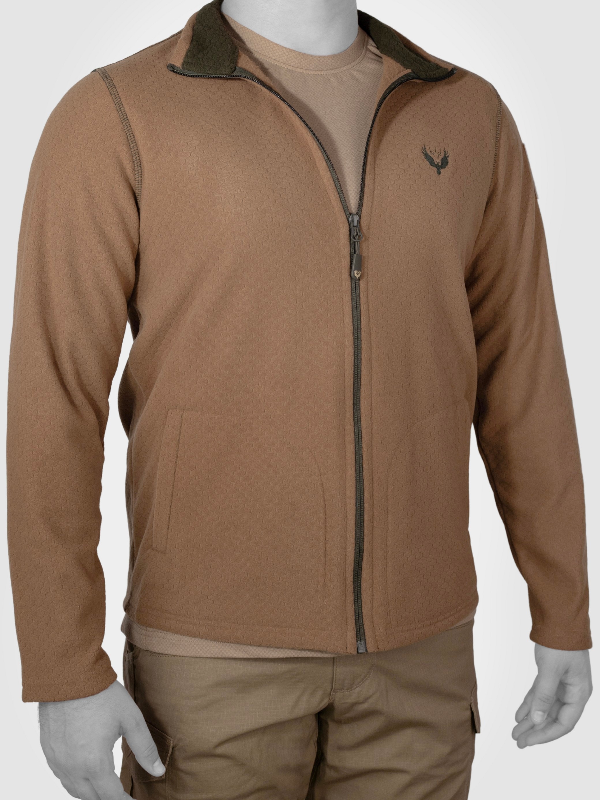 MUDEİR POLAR CEKET POYRAZ - Kayote Brown