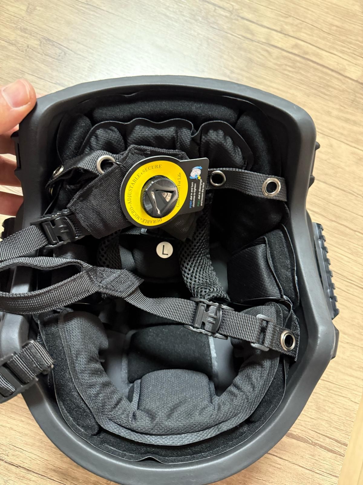 Taktik Yüksek Kesimli (High-Cut) Balistik Kask Siyah