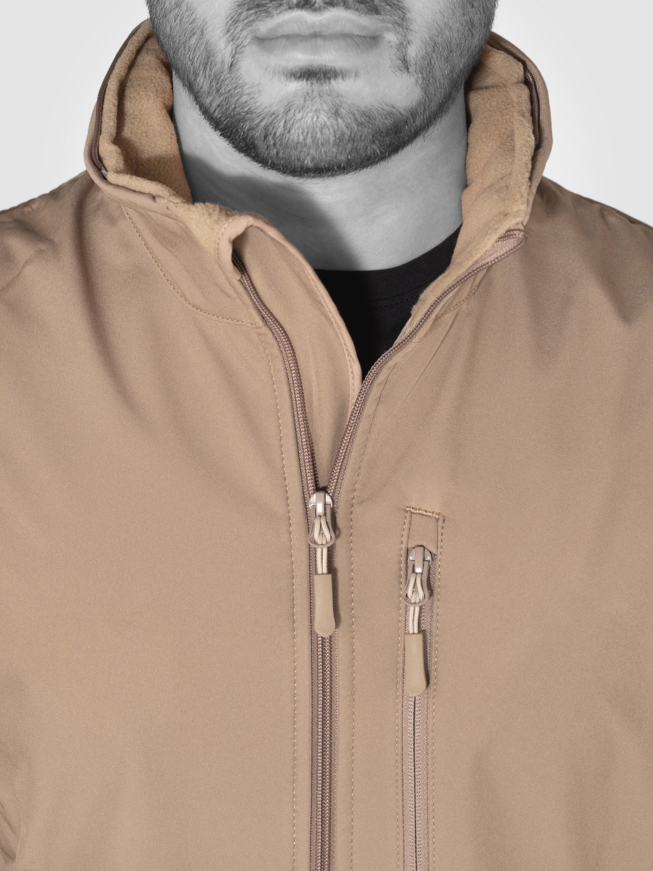 MUDEİR MONT SOFTSHELL BATUR BEJ