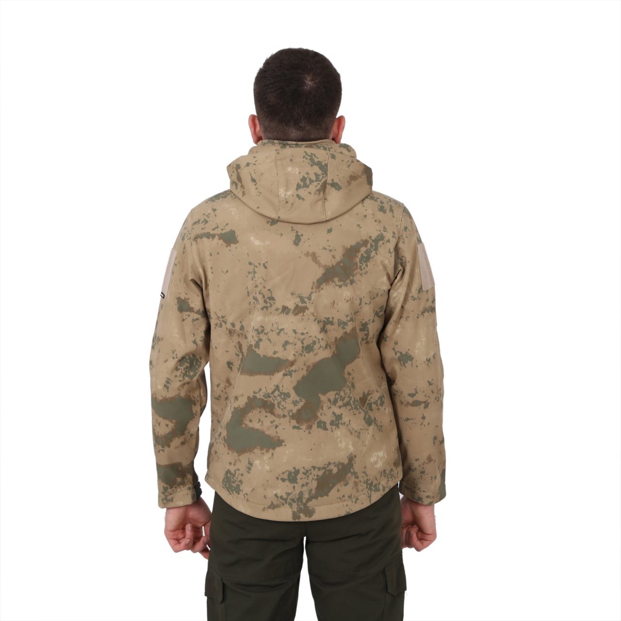 Jandarma Kamuflaj Askeri Tactical Softshell Polar Mont