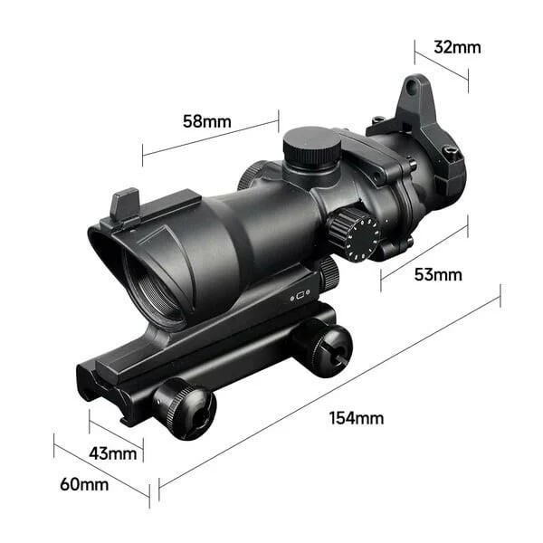 Spike HD30F Red Dot Scope ACOG - SİYAH
