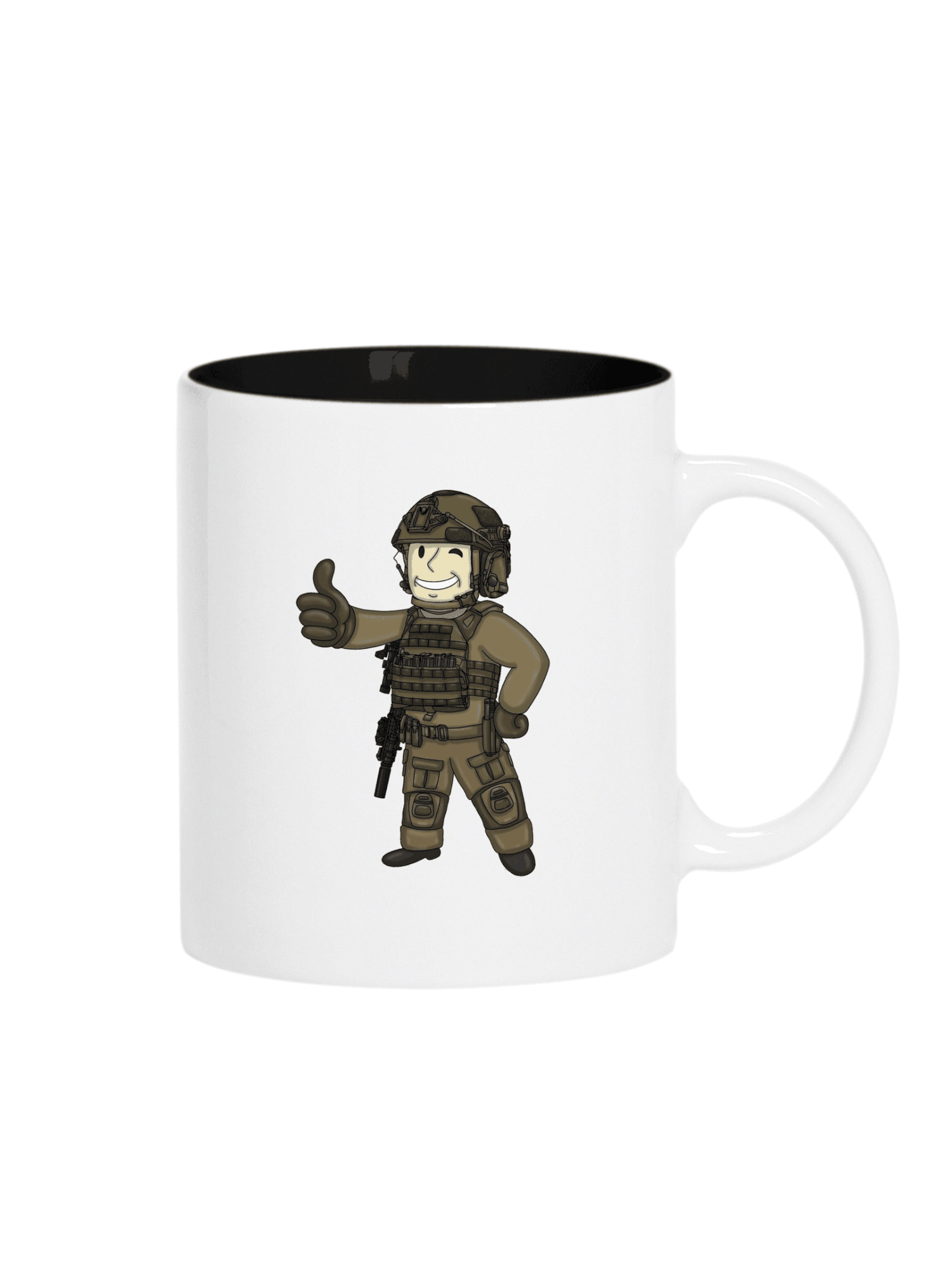 TACTICAL FALLOUT Siyah Kupa