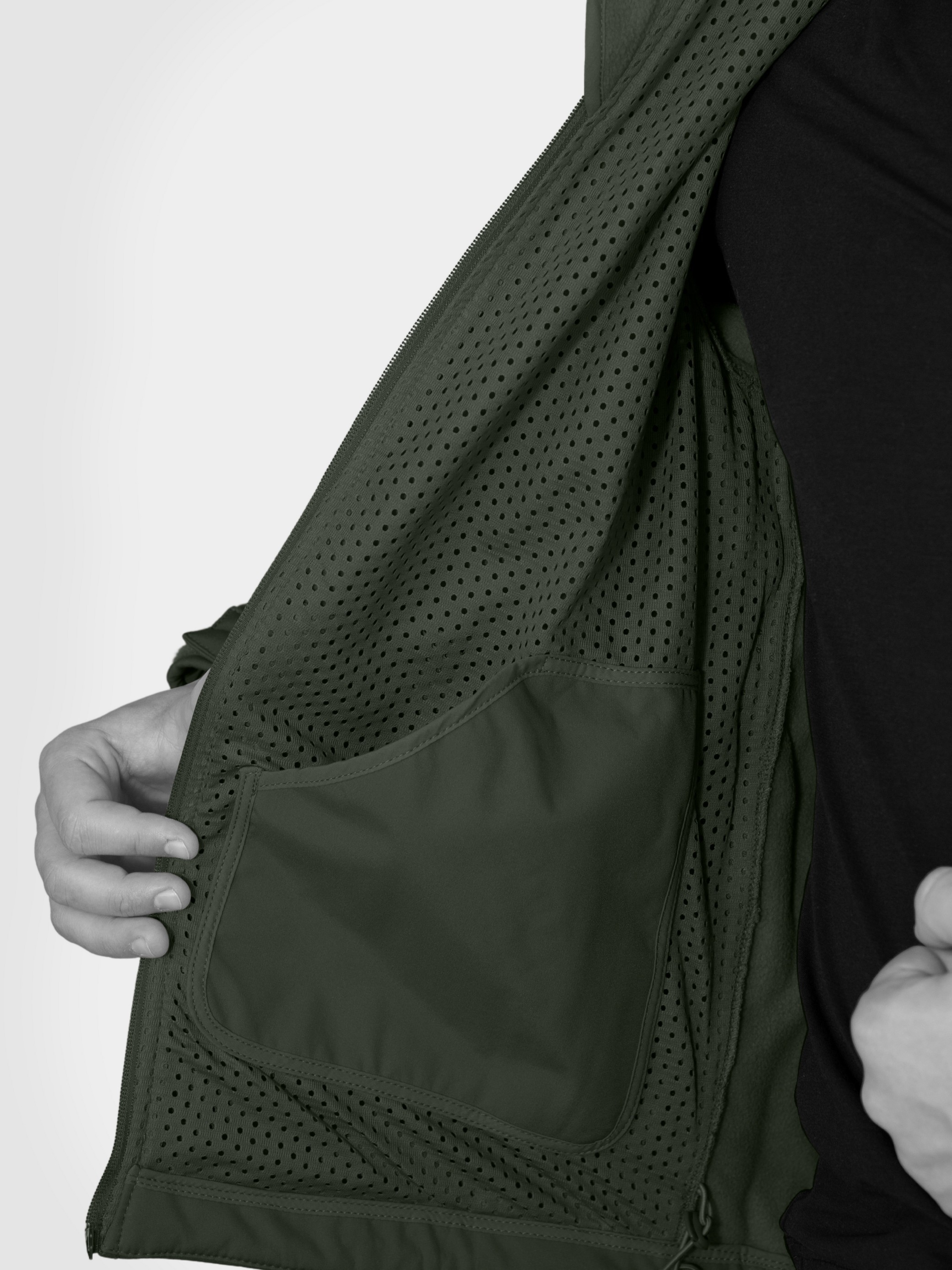 MUDEİR MONT SOFTSHELL BATUR HAKİ