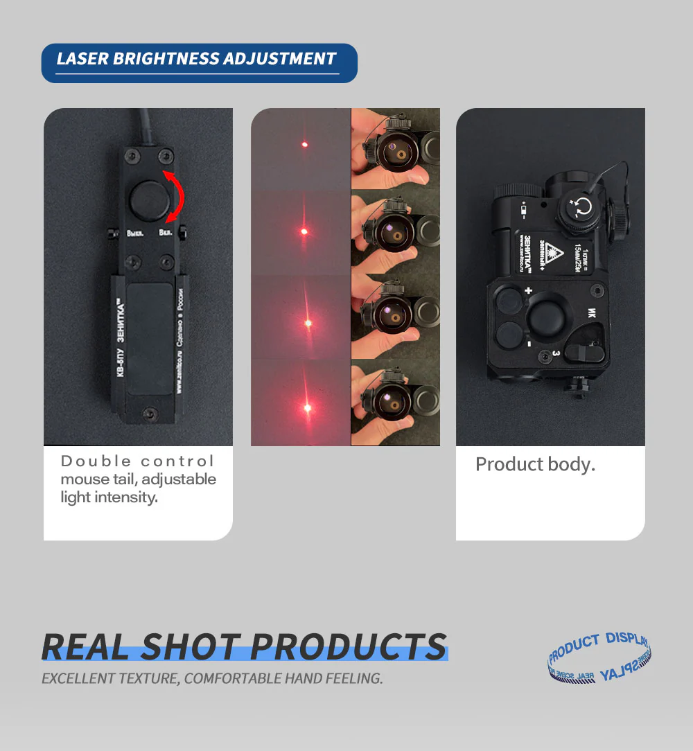 Perst-4 Combined Device Gen.3.0 (Visible & IR Laser) (Aluminum) - DE TAN Zenitco