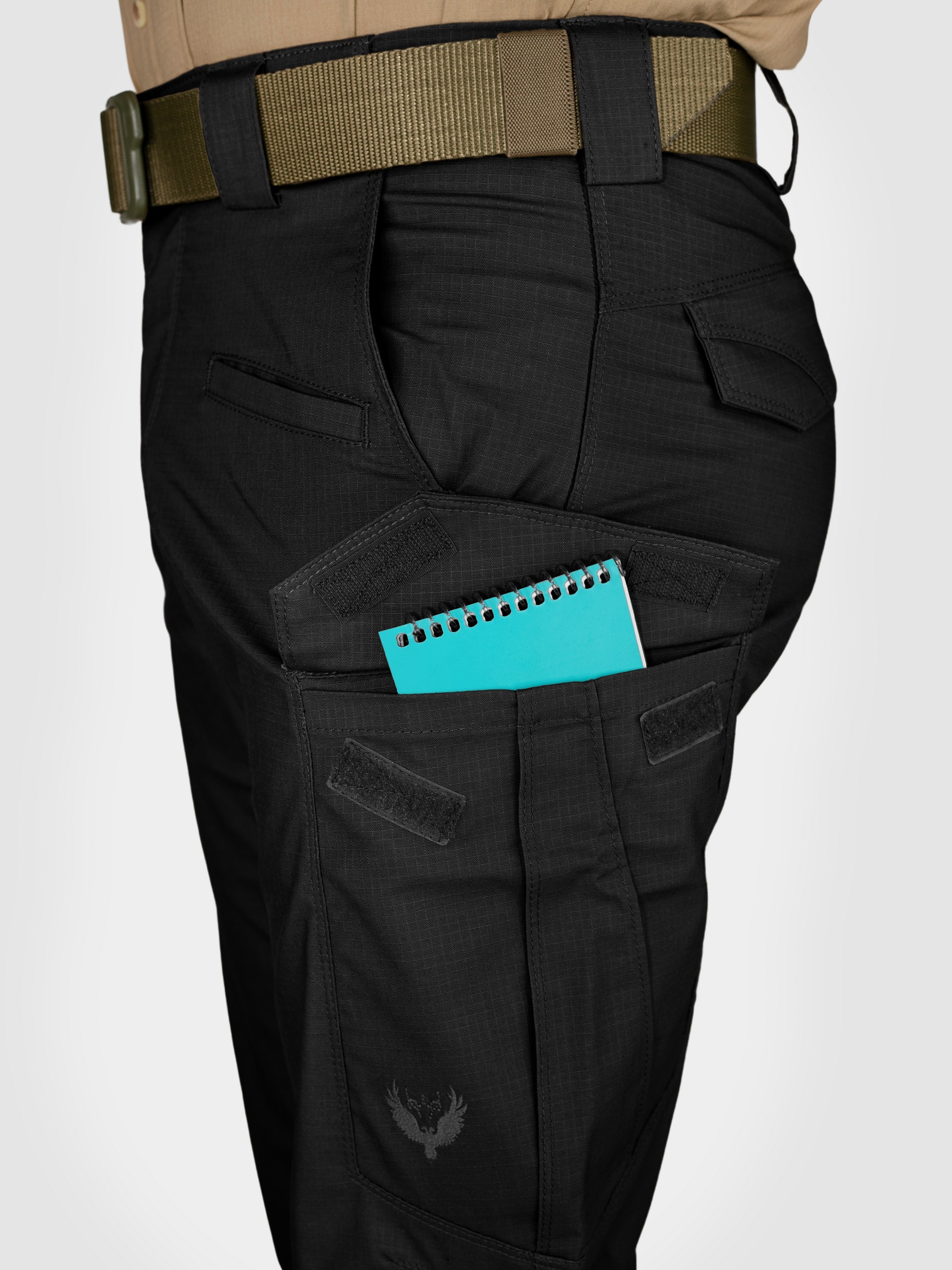Mudeir PANTOLON ALP SİYAH