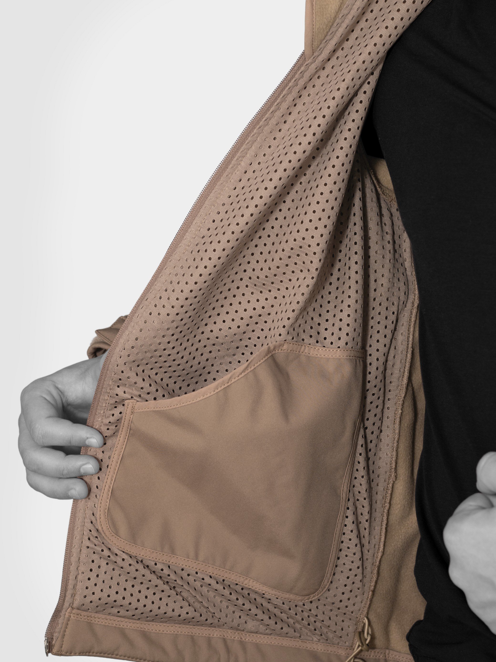 MUDEİR MONT SOFTSHELL BATUR BEJ