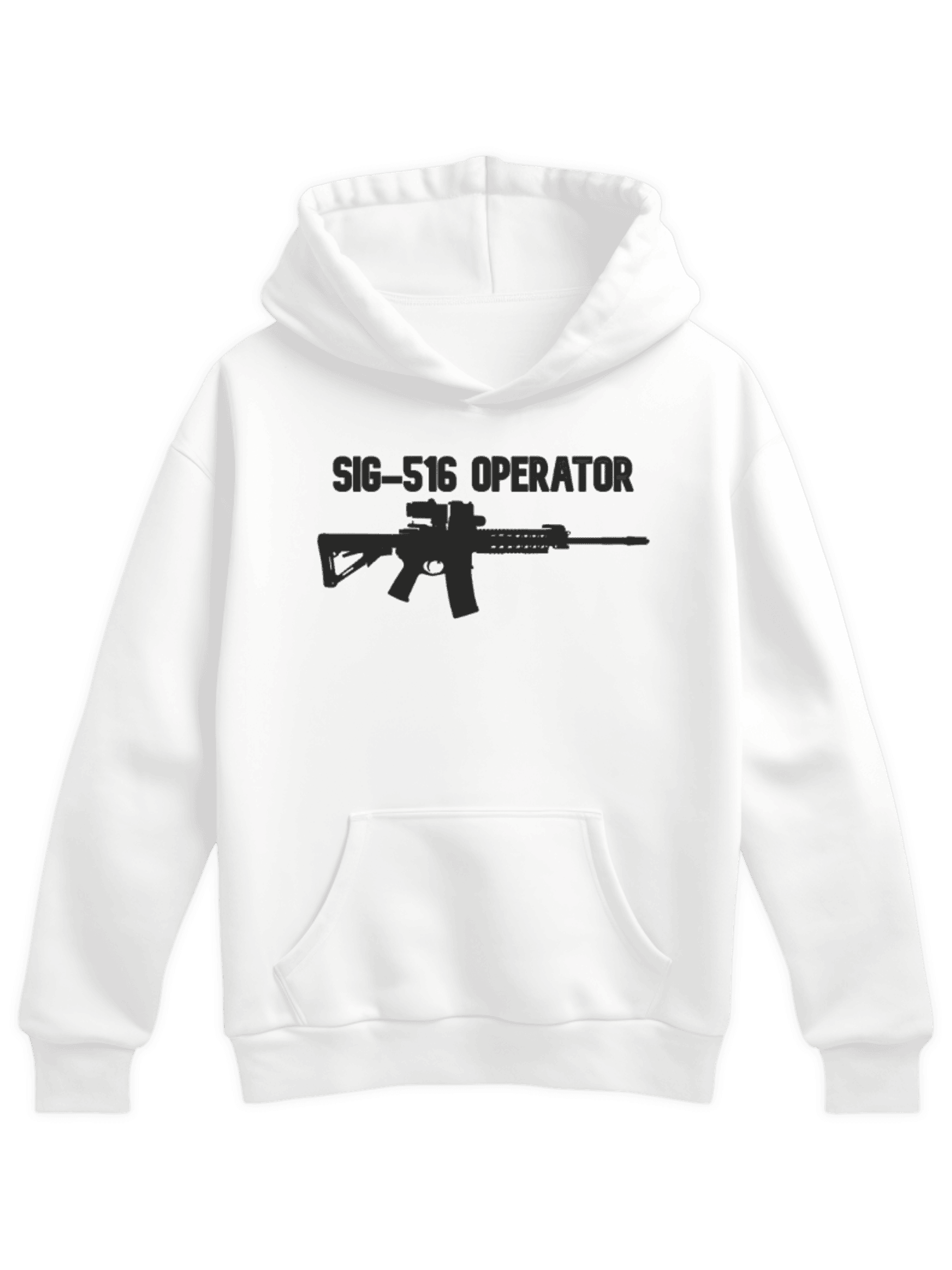 SİG516 OPERATOR HOODİE BEYAZ