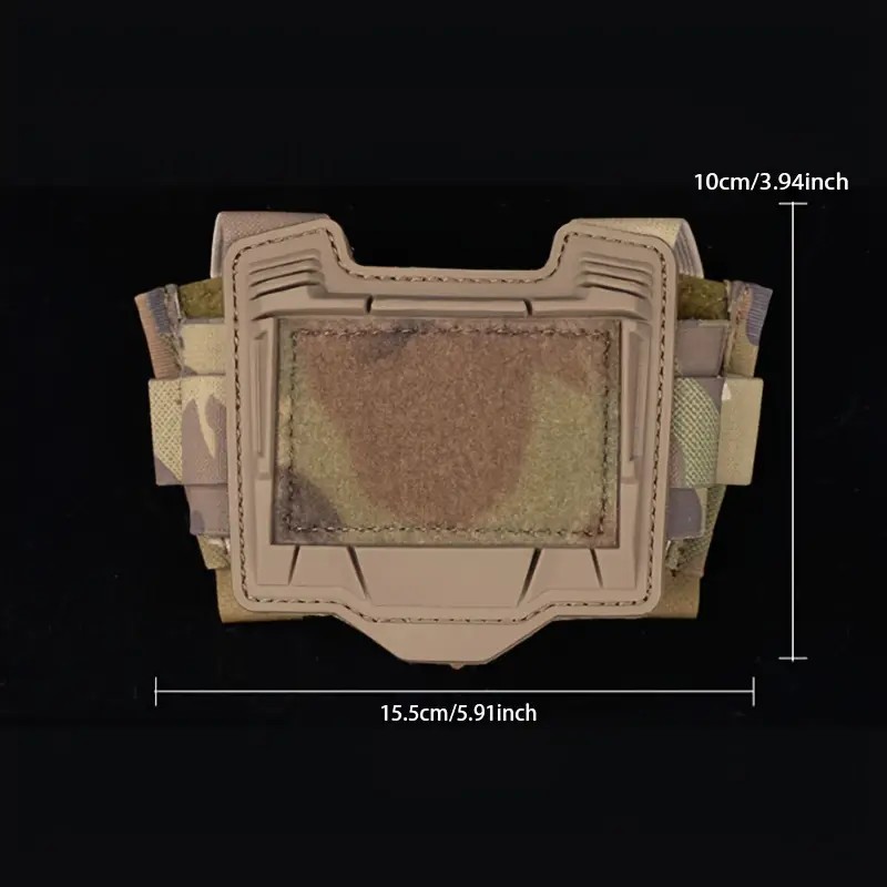 Taktik Kask Uyumlu PVS-31 Batarya Kutusu & Aksesuar Modülü Multicam Kamuflaj