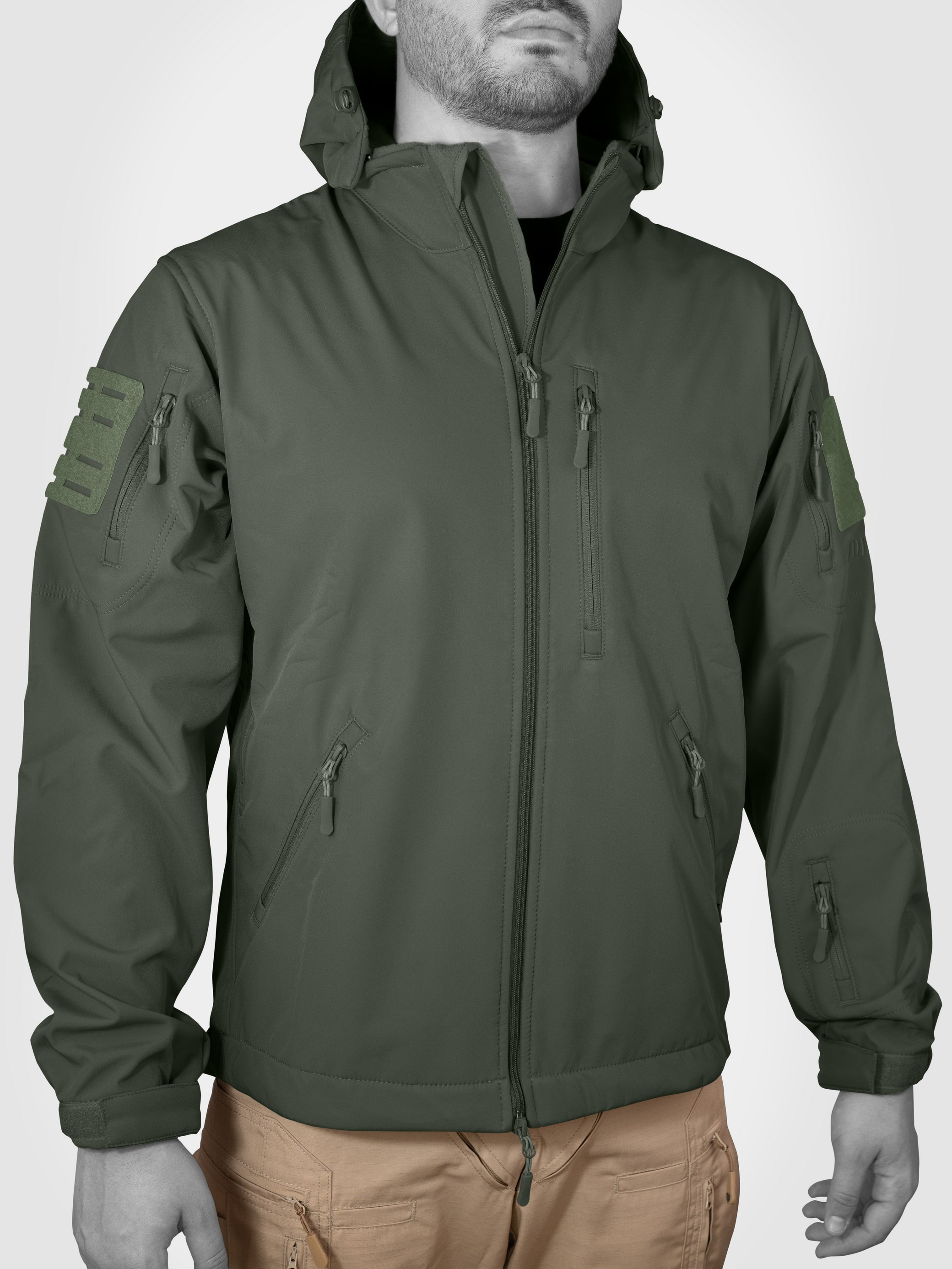MUDEİR MONT SOFTSHELL BATUR HAKİ