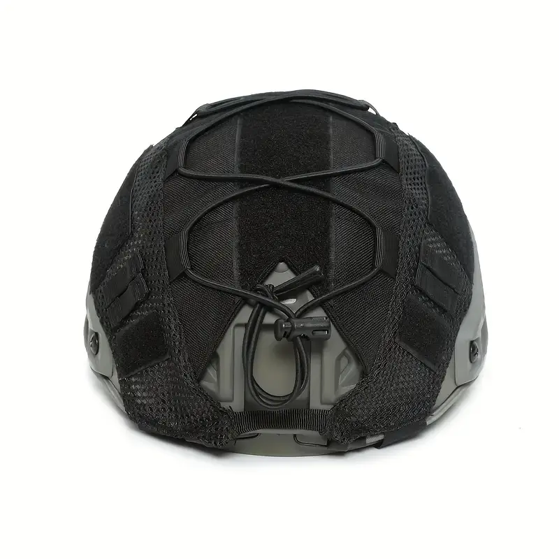 Kulaksız Kompozit Başlık Kılıfı - Kask Miğfer Kılıfı Black Multicam
