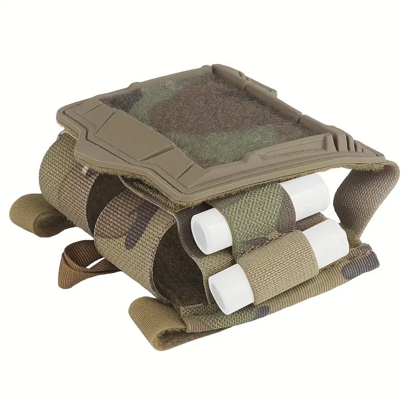 Taktik Kask Uyumlu PVS-31 Batarya Kutusu & Aksesuar Modülü Multicam Kamuflaj