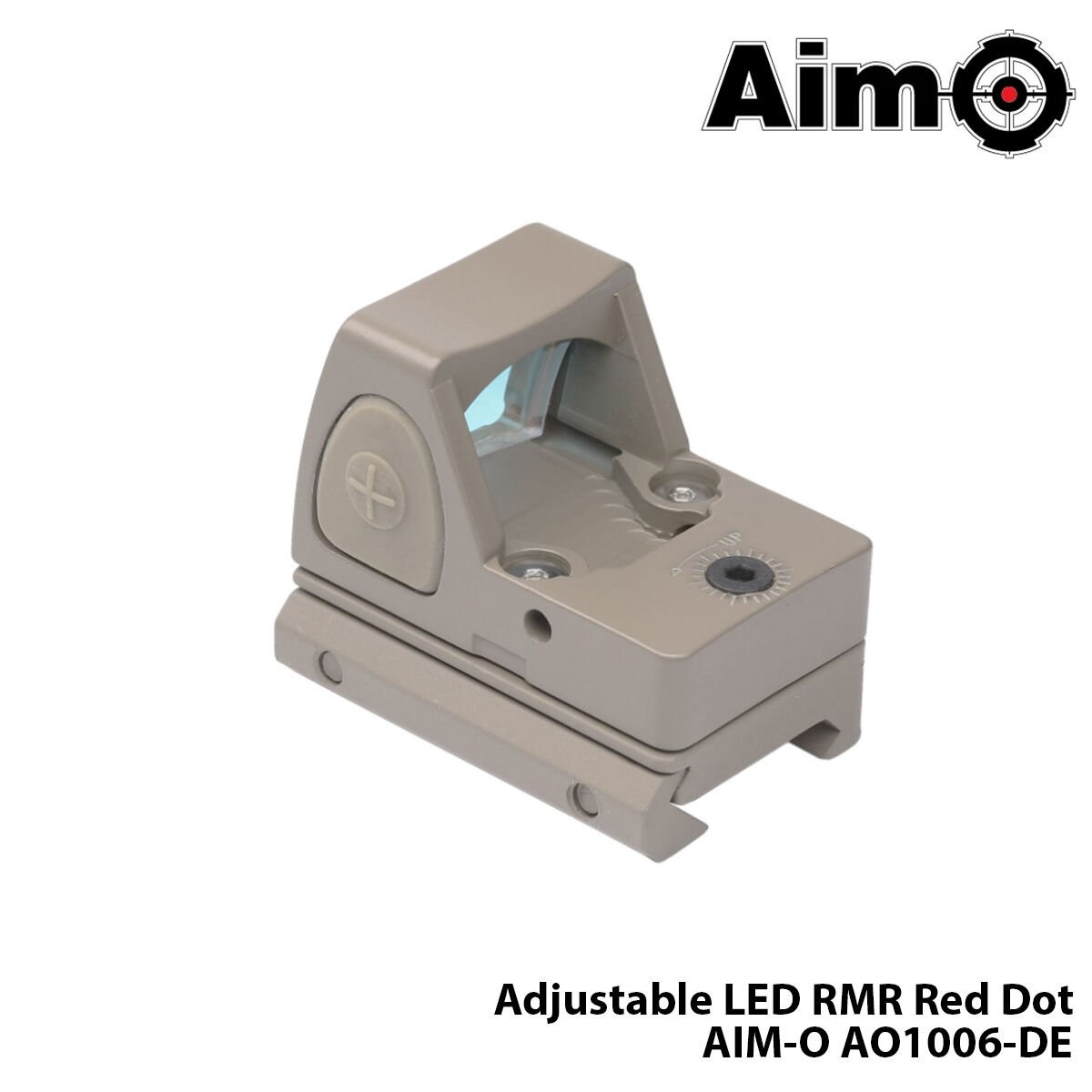 Red-Dot Adjustable LED RMR-TAN AIM-O AO1006-DE