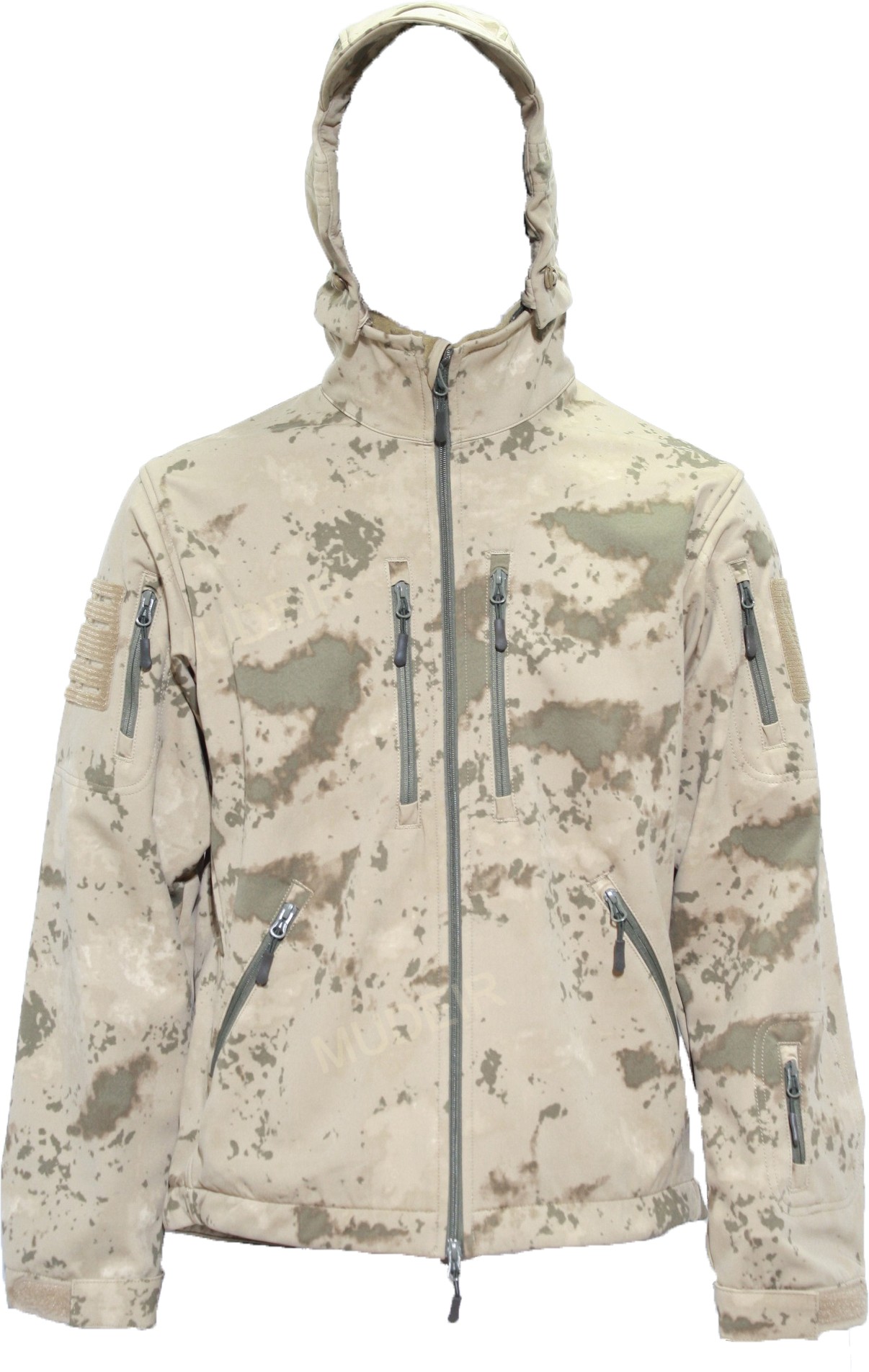 MUDEİR MONT SOFTSHELL BATUR JANDARMA KAMUFLAJ