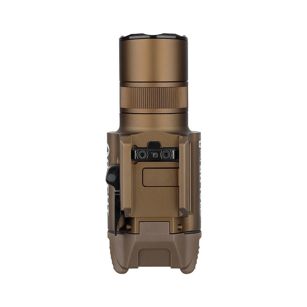 Olight Baldr Pro R – Şarjlı Taktik Silah Üstü Işık ve Yeşil Lazer | 1350 Lümen Tan