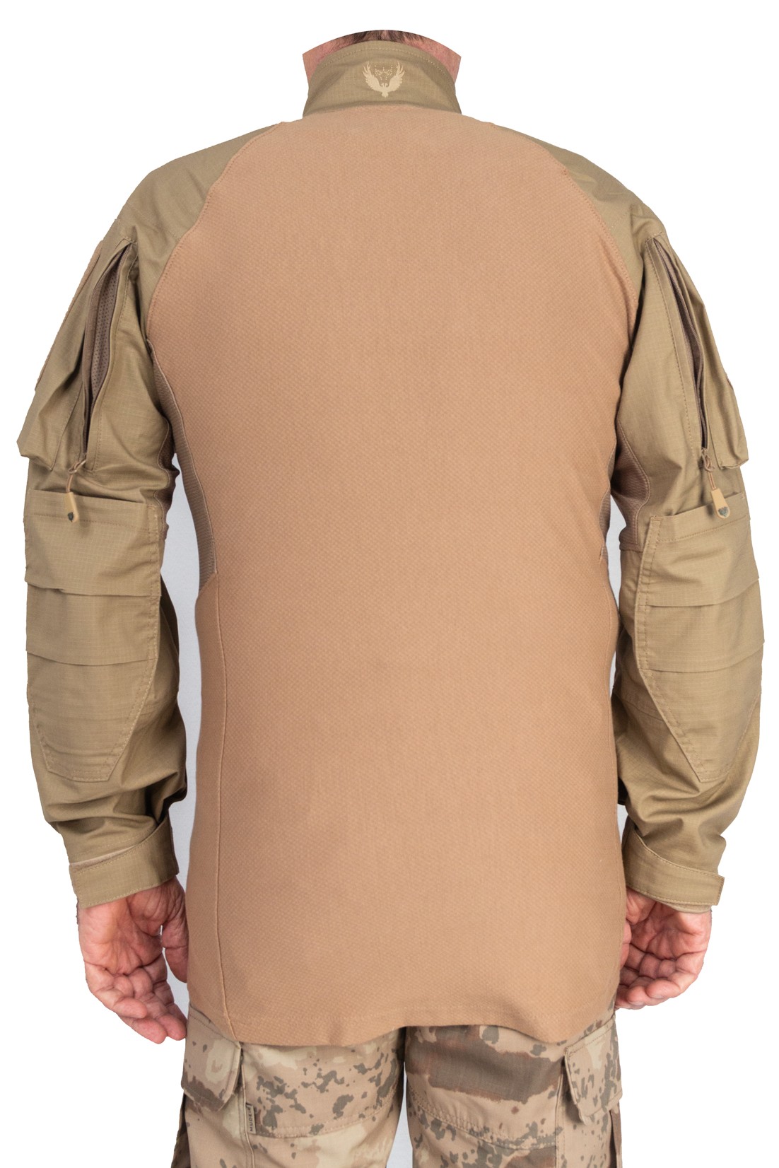 Mudeir Combat Tshirt Operasyonel Uraz Tan