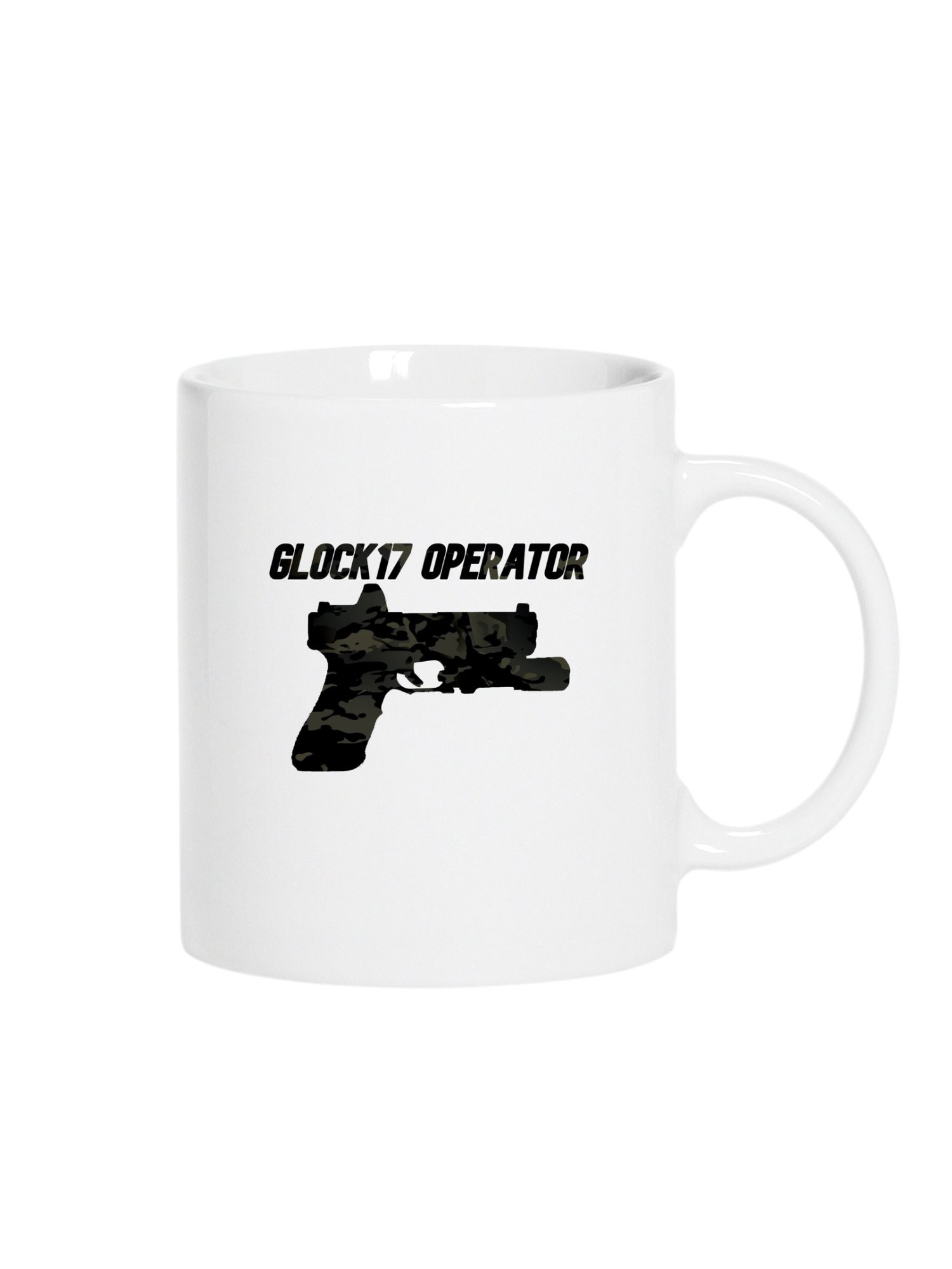 GLOCK17 OPERATOR BLACK MULTİCAM Kupa