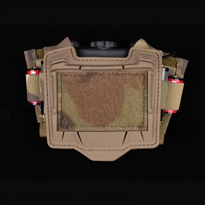 Taktik Kask Uyumlu PVS-31 Batarya Kutusu & Aksesuar Modülü Multicam Kamuflaj