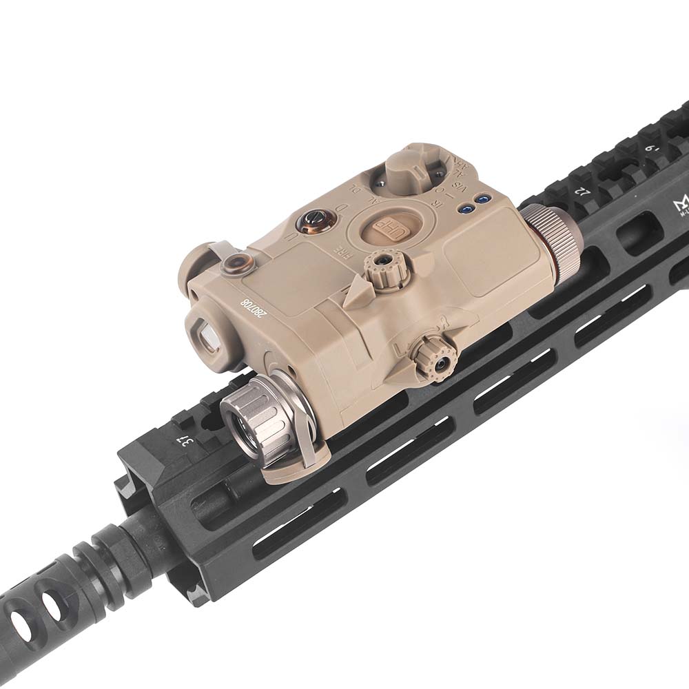LA-5C UHP PEQ-15 (Kırmızı / IR Lazer) IR Aydınlatıcılı – Dark Earth Tan