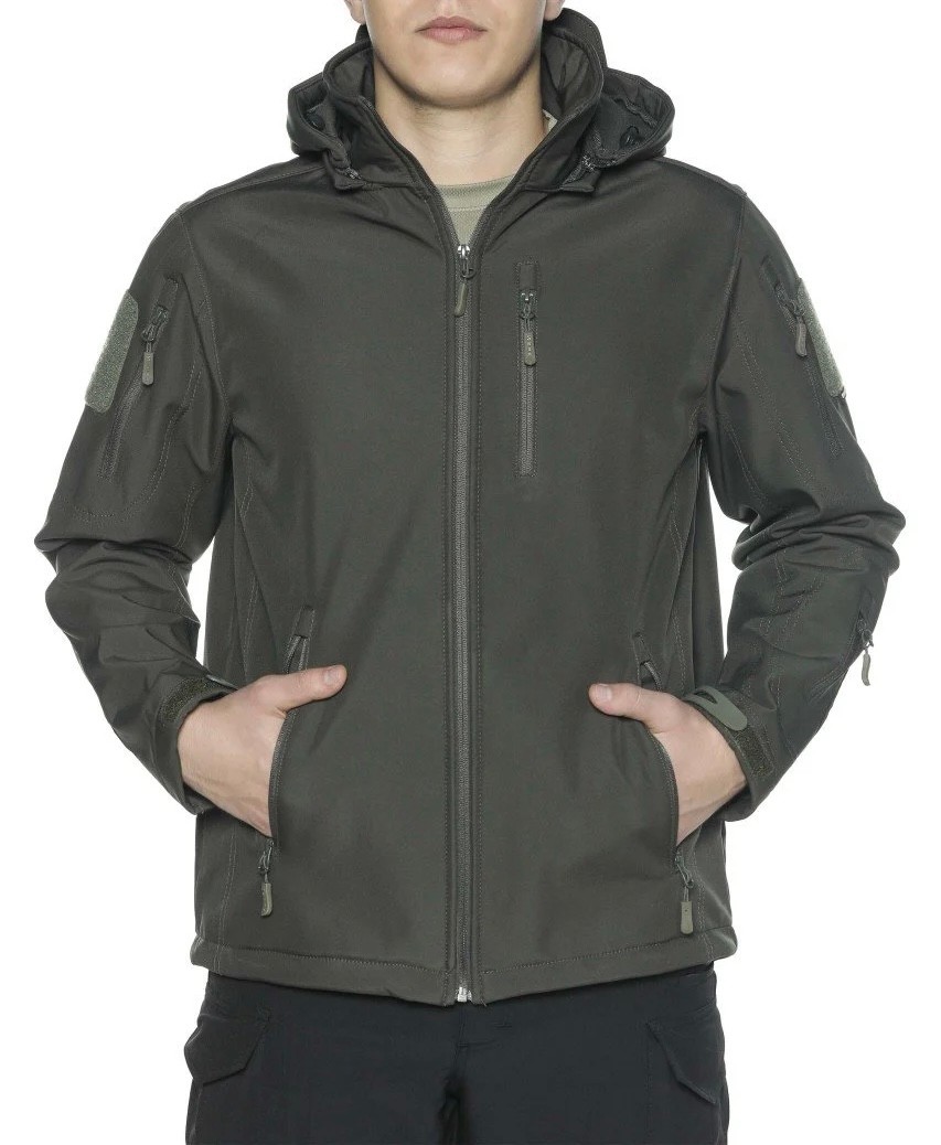 Askeri Tactical Softshell Polar Mont Koyu Haki