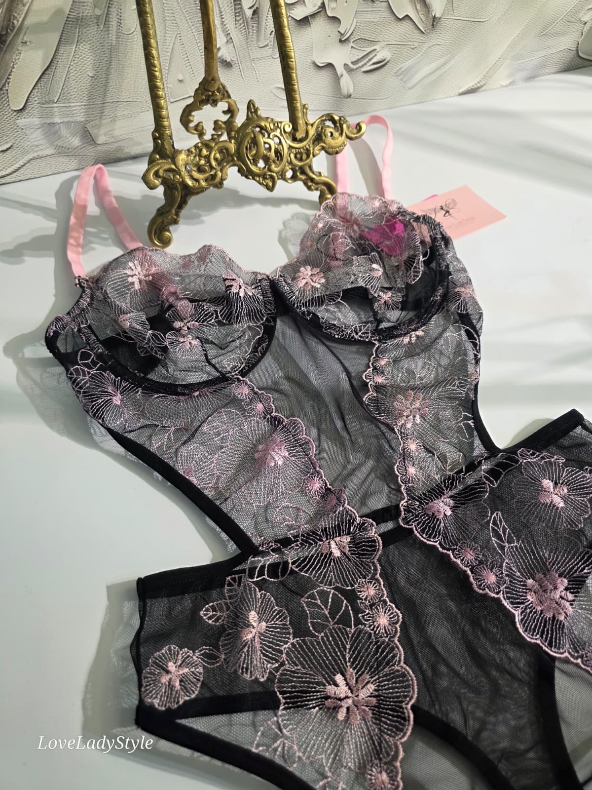 Neroli  Tül Bodysuit