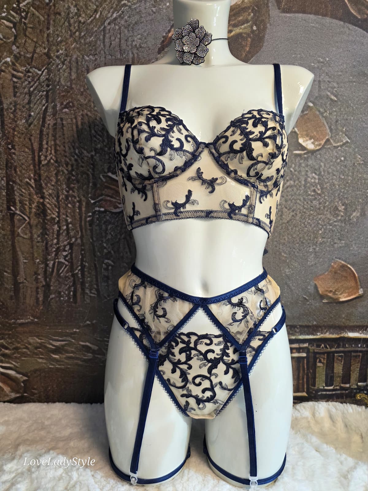 Safir  3’lü Jartiyer  Set