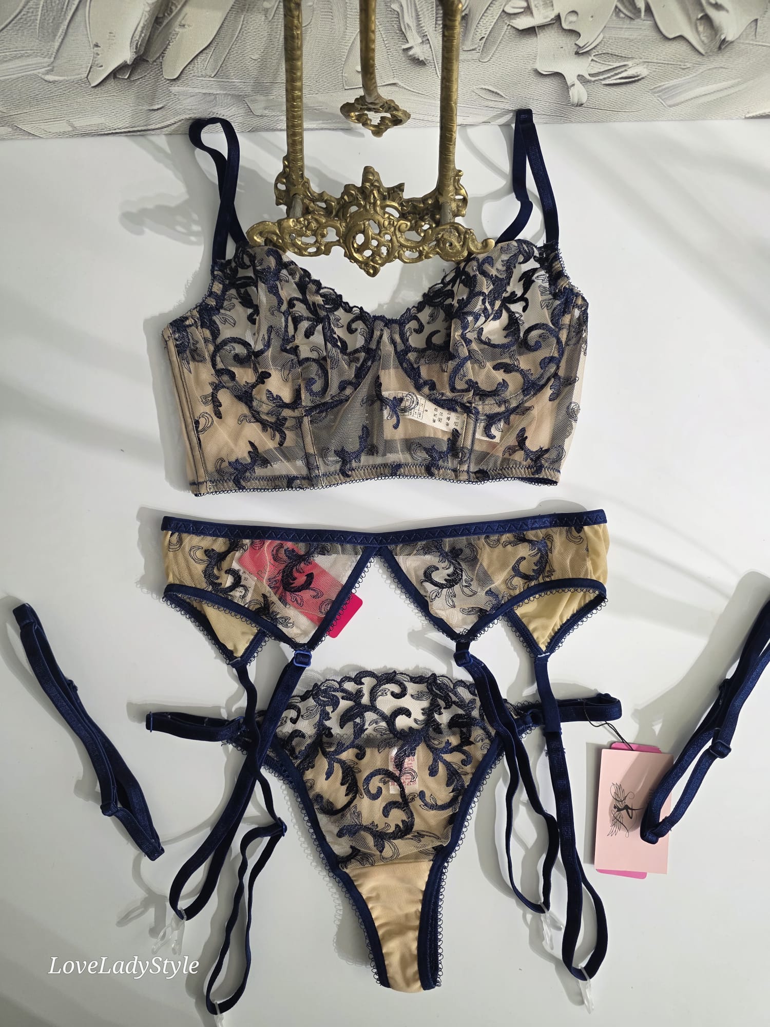 Safir  3’lü Jartiyer  Set