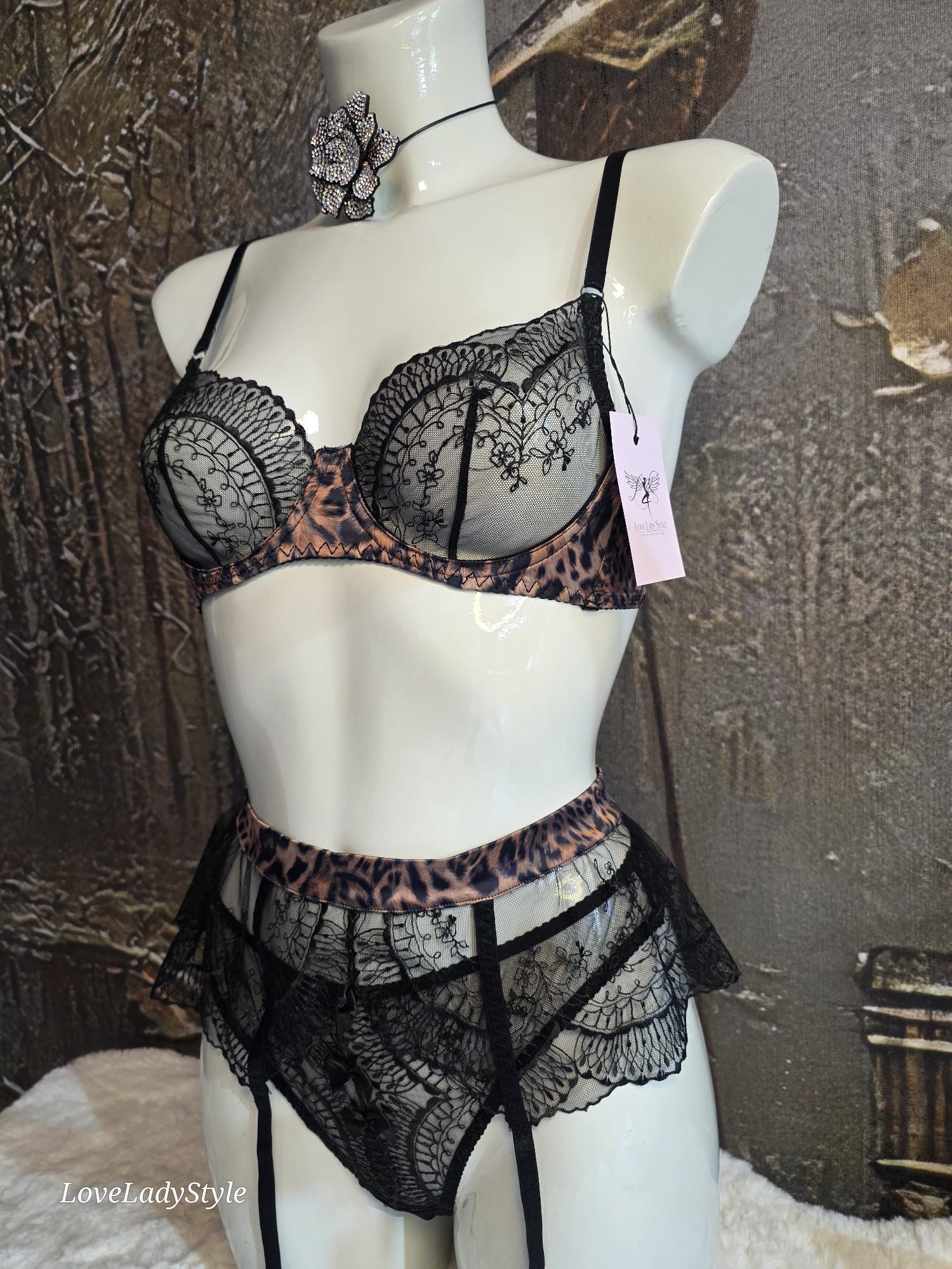 Wild Noir Jartiyer Set   -İLOVE4360