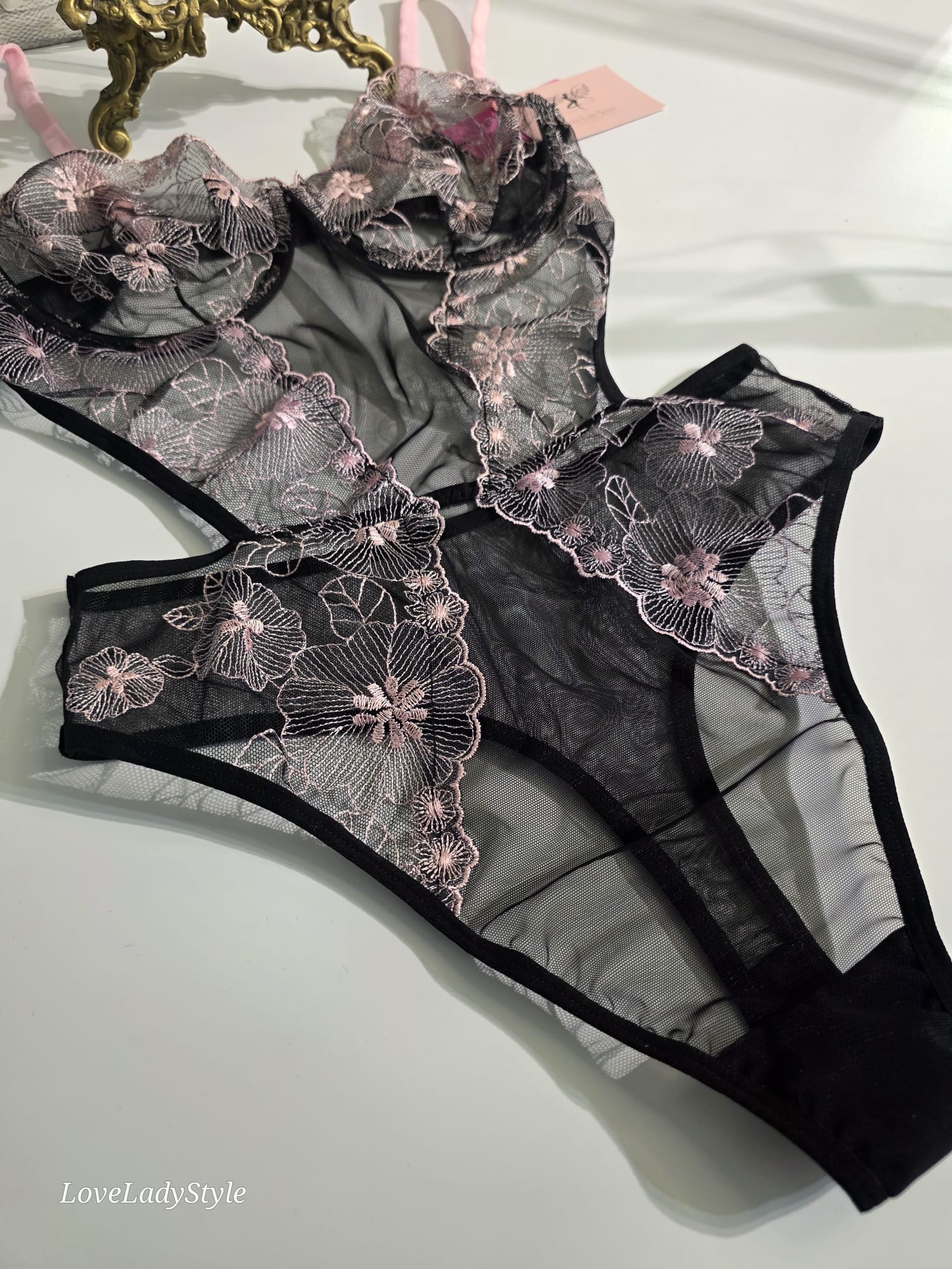 Neroli  Tül Bodysuit