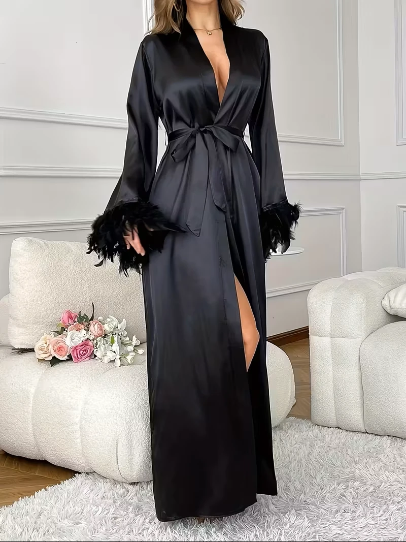 Velora Saten Sabahlık