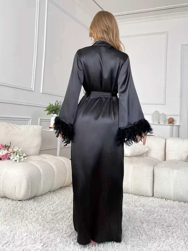 Velora Saten Sabahlık