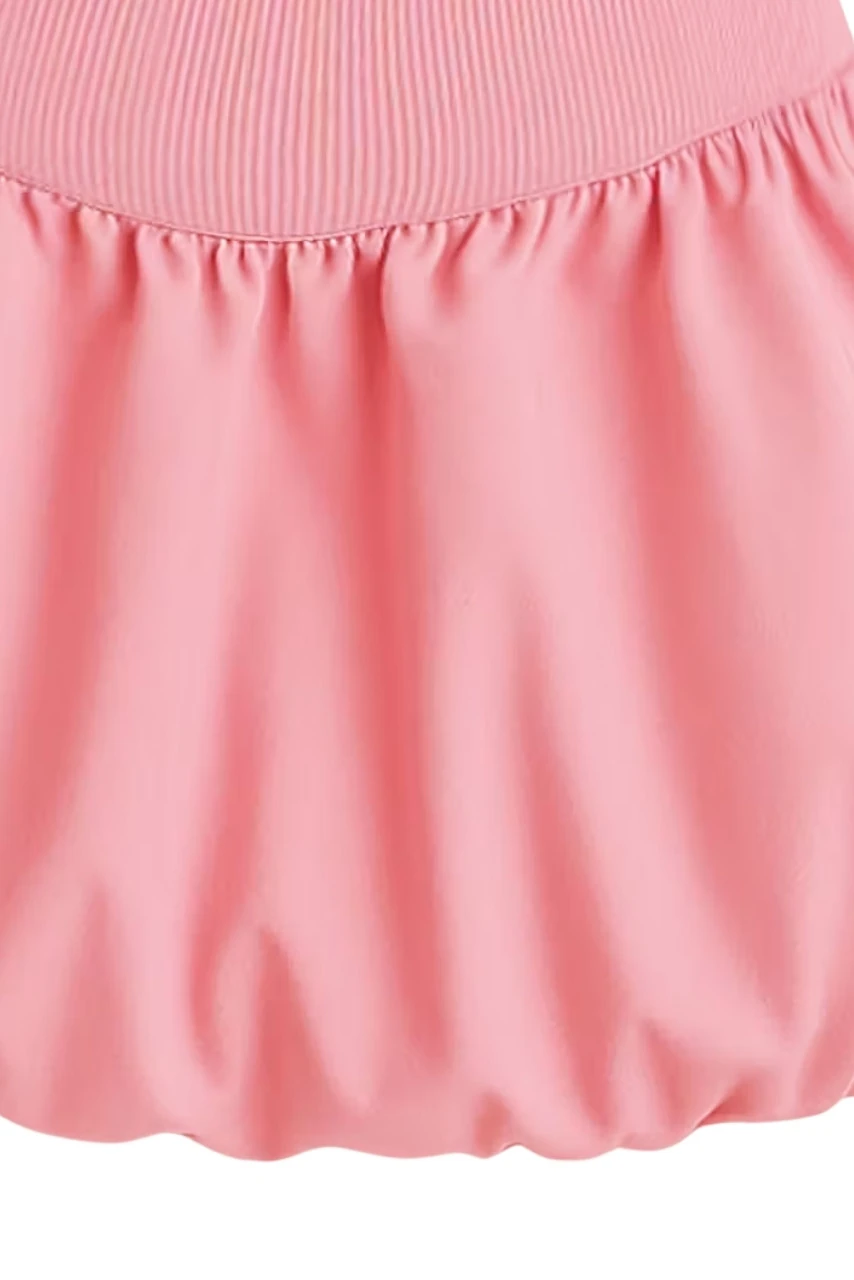 Uzun Kollu Ribana Elbise