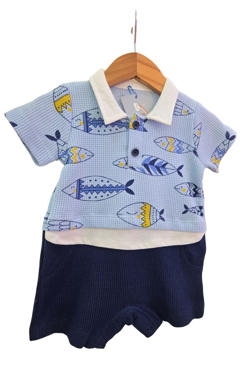 Balık Desenli Takım