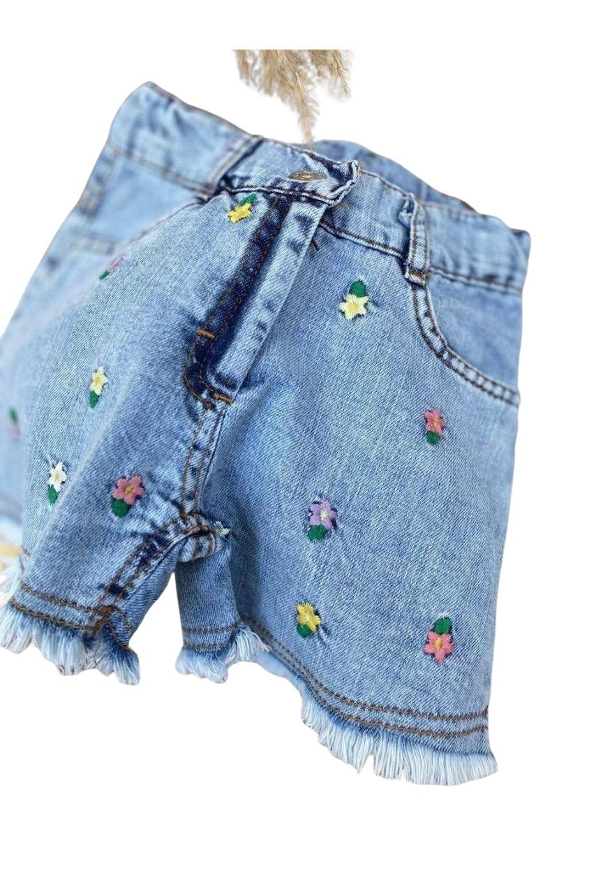 Kot Ceket Şort İkili Takım